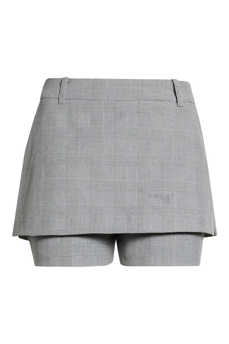Ruby Skort, Main, color, BLACK WHITE
