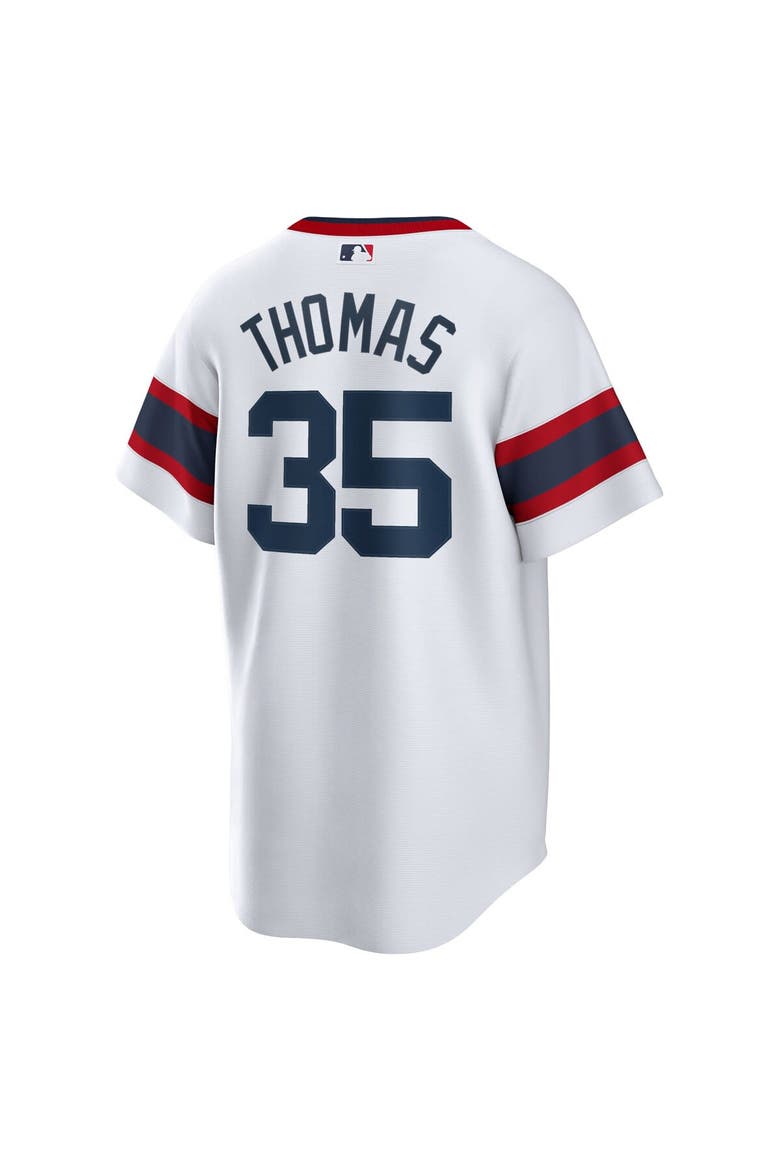 Men's Nike Frank Thomas White Chicago White Sox Home Cooperstown Collection Player Jersey, Alternate, color, White