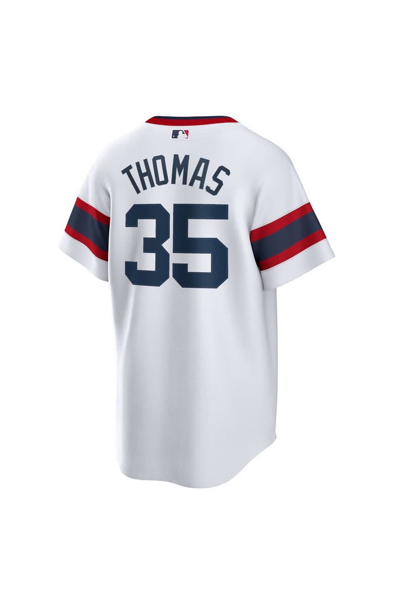 Nike Men's Nike Frank Thomas White Chicago White Sox Home Cooperstown Collection Player Jersey, Alternate, color, White