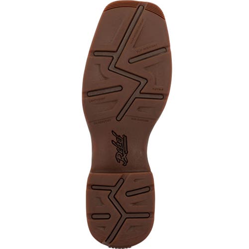 Durango Steel Toe Pullon Western Boot In Brown