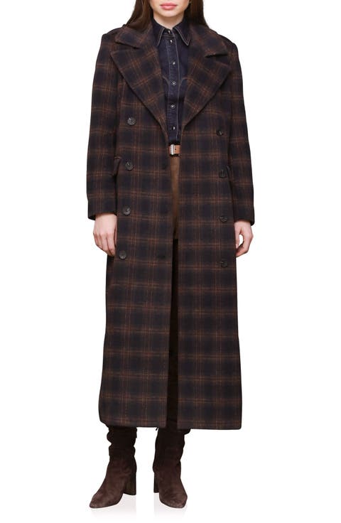 Double Breasted Tailored Maxi Coat