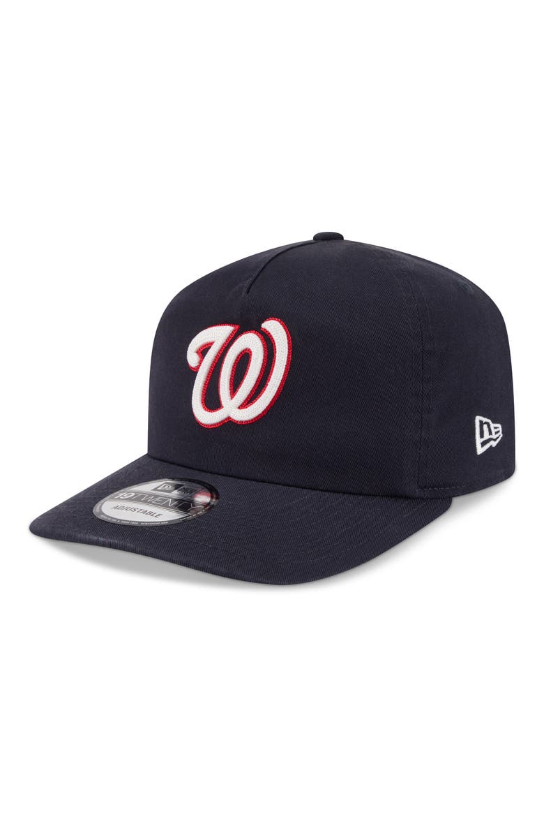 19TWENTY Washington Nationals Adjustable Baseball Cap, Main, color, NAVY