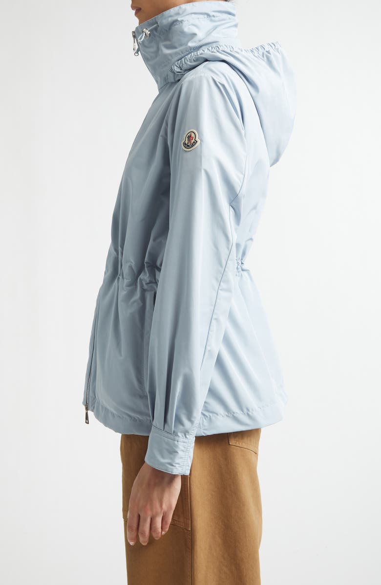 Moncler Enette Hooded Jacket, Alternate, color, Blue