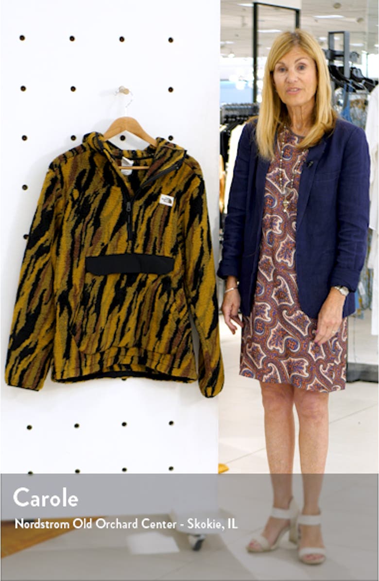 Campshire Faux Fur Pullover Hoodie, sales video thumbnail