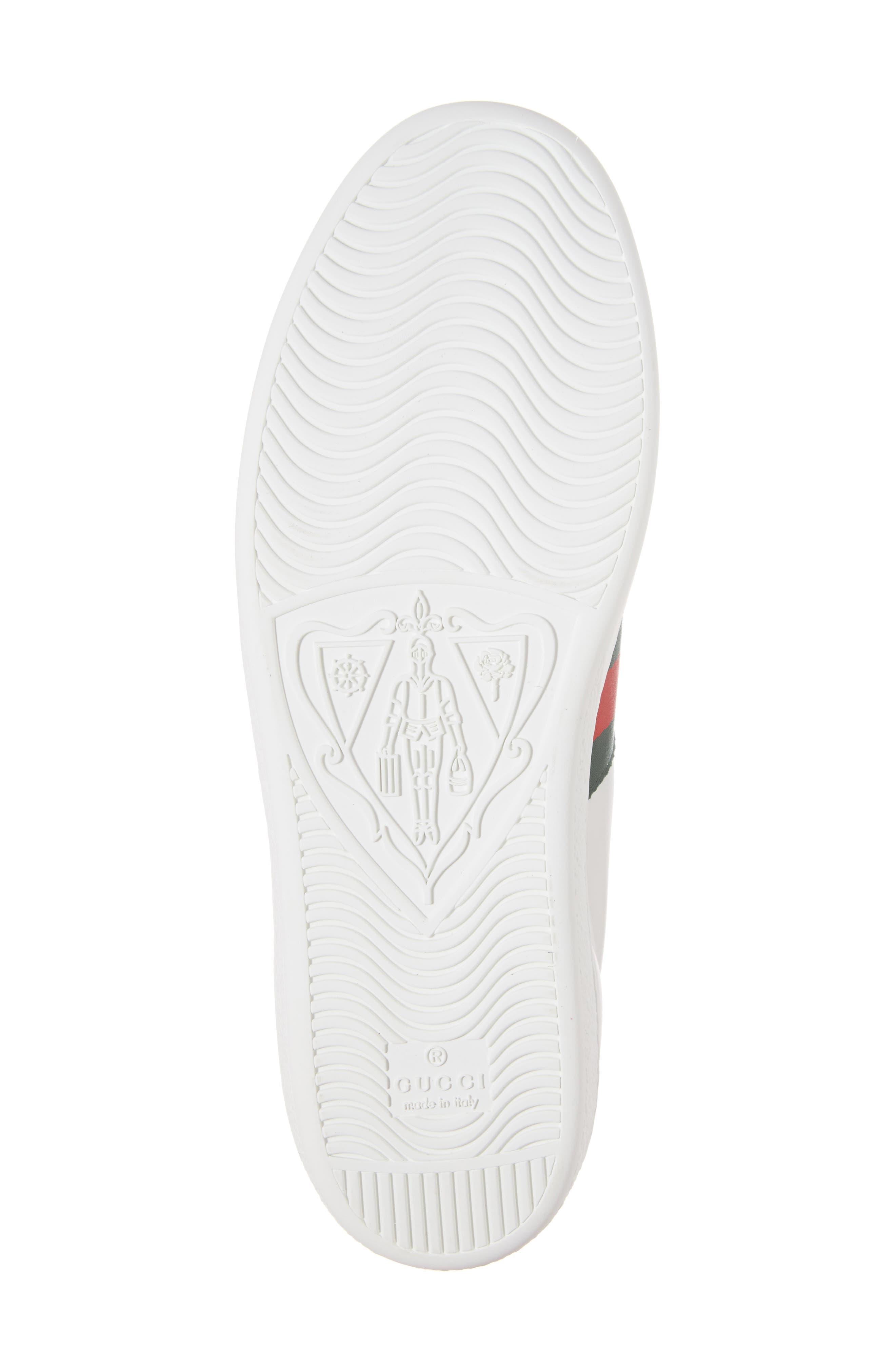 Gucci New Ace Sneaker, Alternate, color, Bianco-Vrv