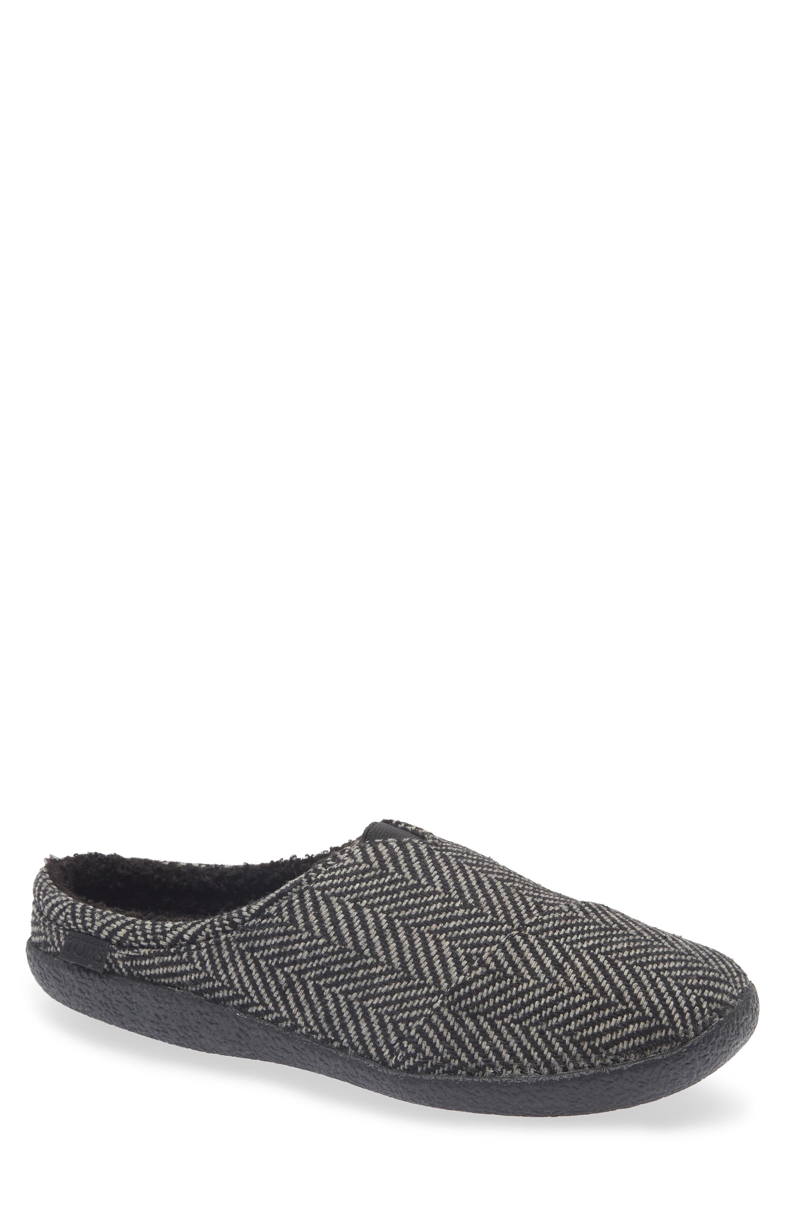 TOMS Berkly Herringbone Slipper, Main, color, 