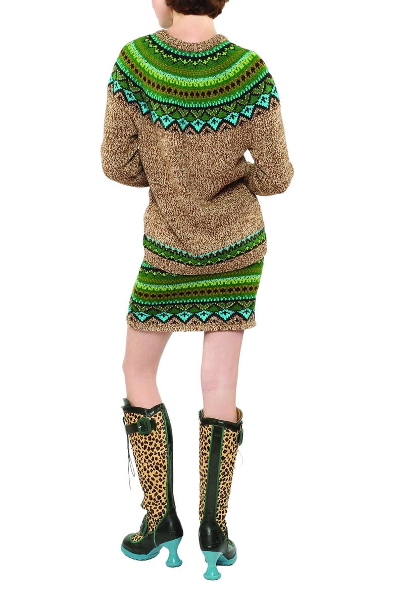 Anna Sui Plaid Sweaters Cardigan, Alternate, color, 