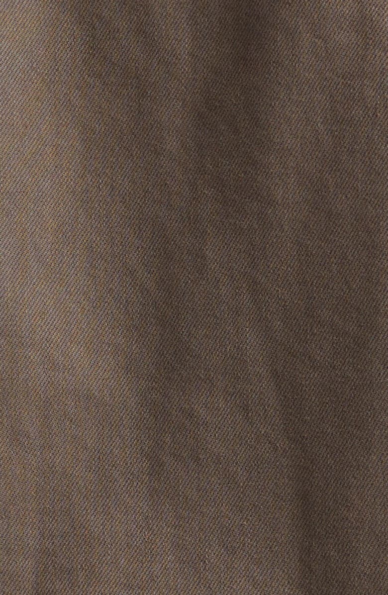 Stone Island Short Cotton Twill Parka, Alternate, color, Umber