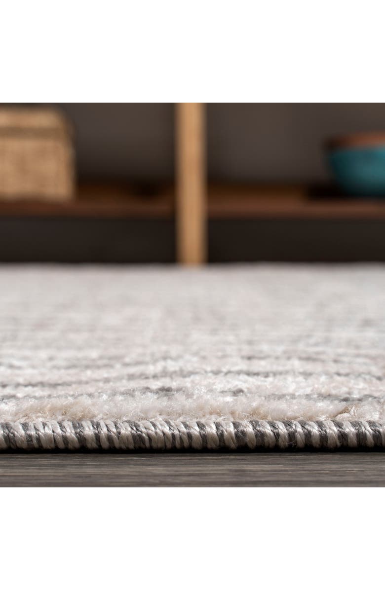 JONATHAN Y Skoura Modern Bold Stripe Area Rug, Alternate, color, Beige/Dark Gray