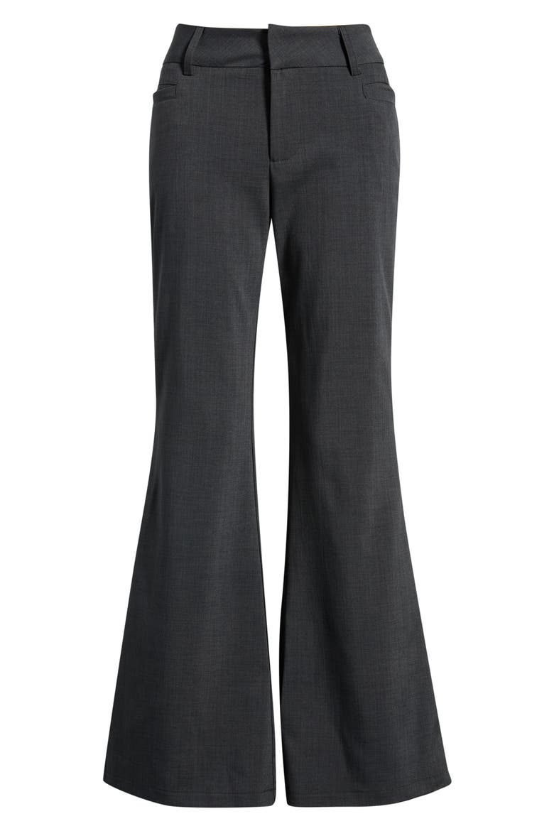 Amber Flare Pants, Alternate, color, GREY