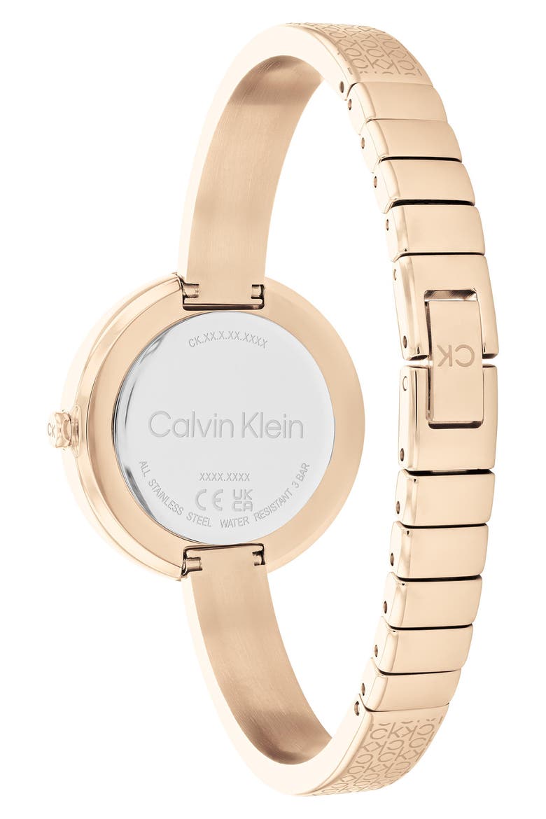 Bangle Bracelet Watch, 30mm, Alternate, color, CARNATION GOLD
