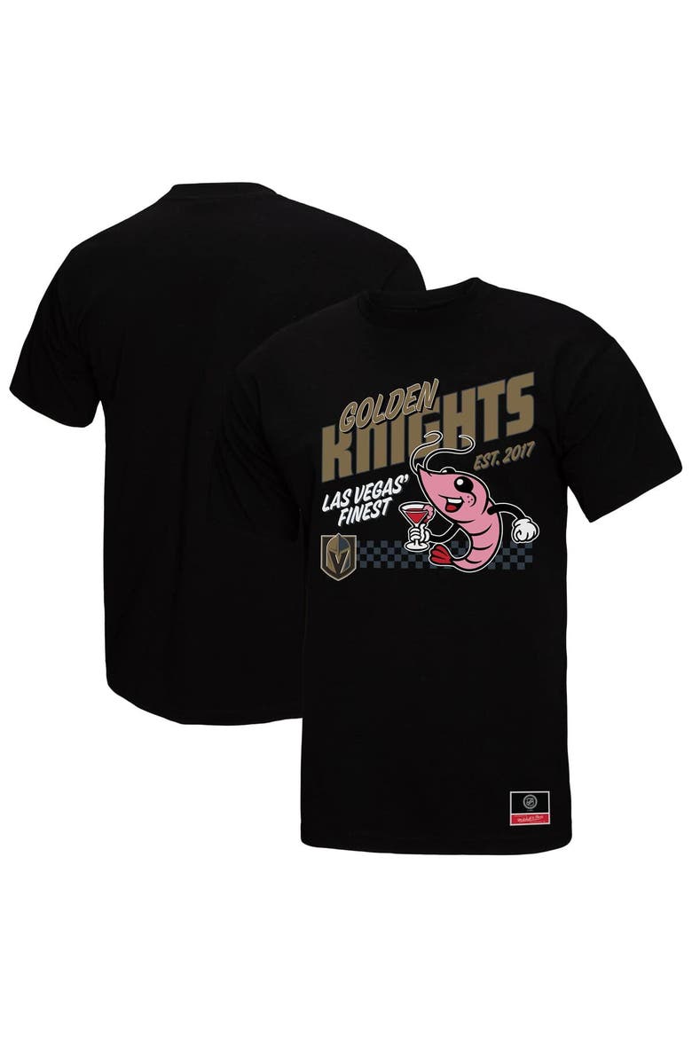 Men's Mitchell & Ness Black Vegas Golden Knights Local Food T-Shirt, Alternate, color, Black