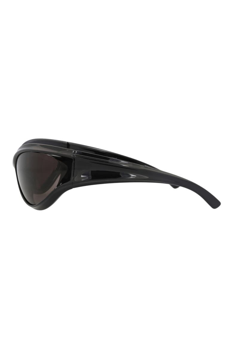 77mm Shield Sunglasses, Alternate, color, BLACK BLACK GREY