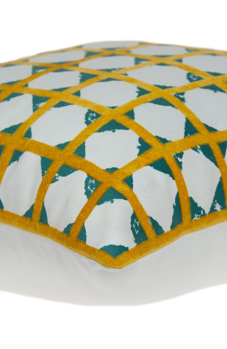 PARKLAND COLLECTION Gola Contemporary Pillow - 20" x 20" - Multi, Alternate, color, Multicolor