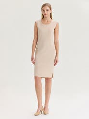 Misook Sleeveless Sheath Knit Dress