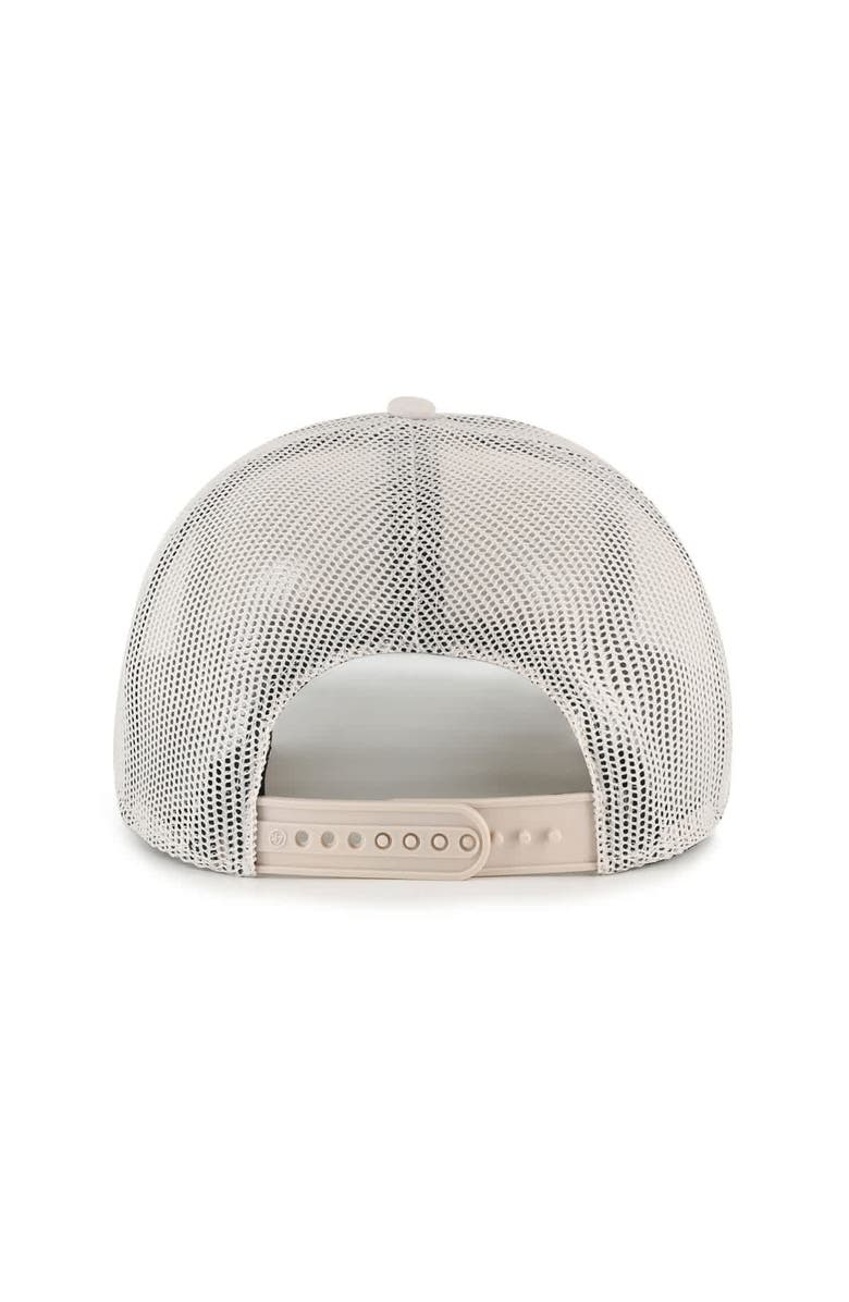 '47 Men's '47 Cream Detroit Tigers Gravestone Adjustable Trucker Hat, Alternate, color, Cream