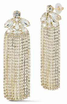 SPHERA MILANO Fringe Drop Earrings