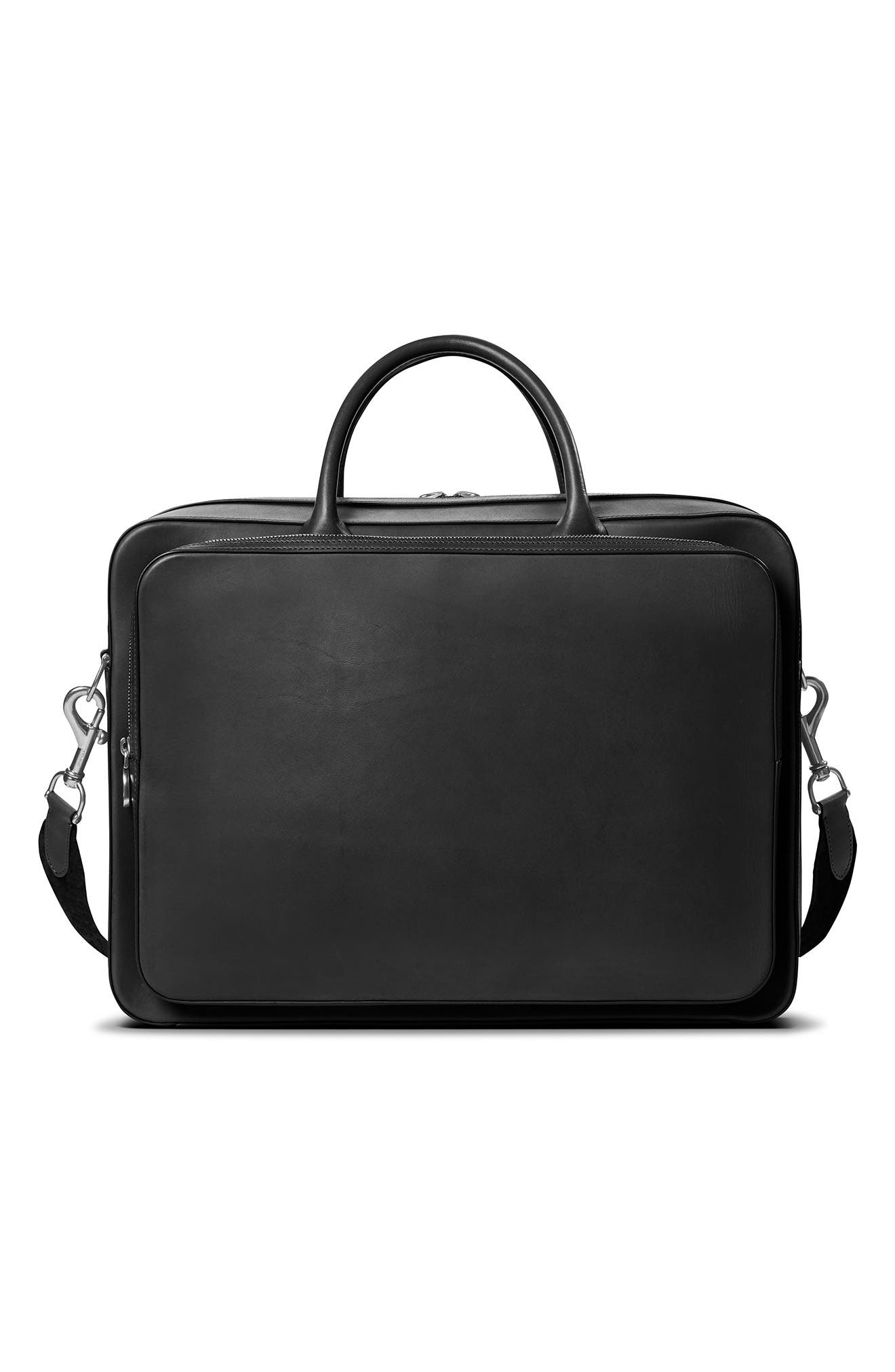 Shinola Canfield Traveler Briefcase, Alternate, color, 