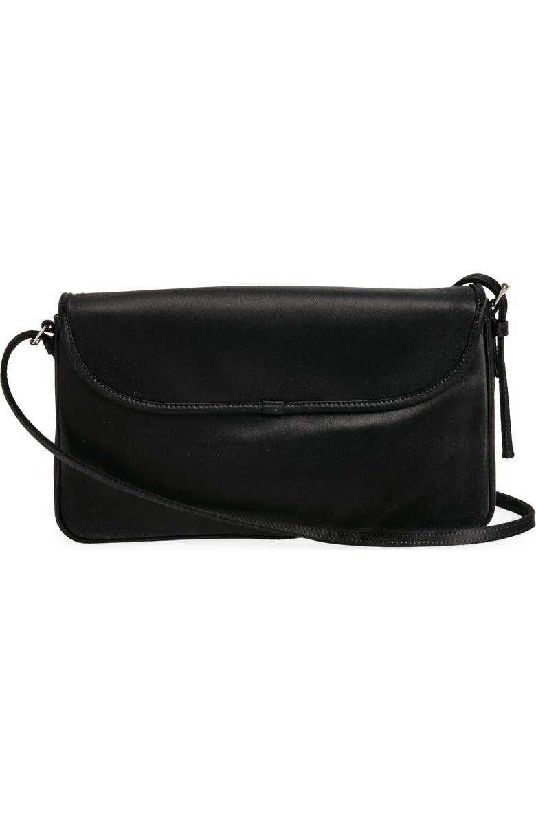 Balenciaga Leopolda Satin Shoulder Bag, Alternate, color,