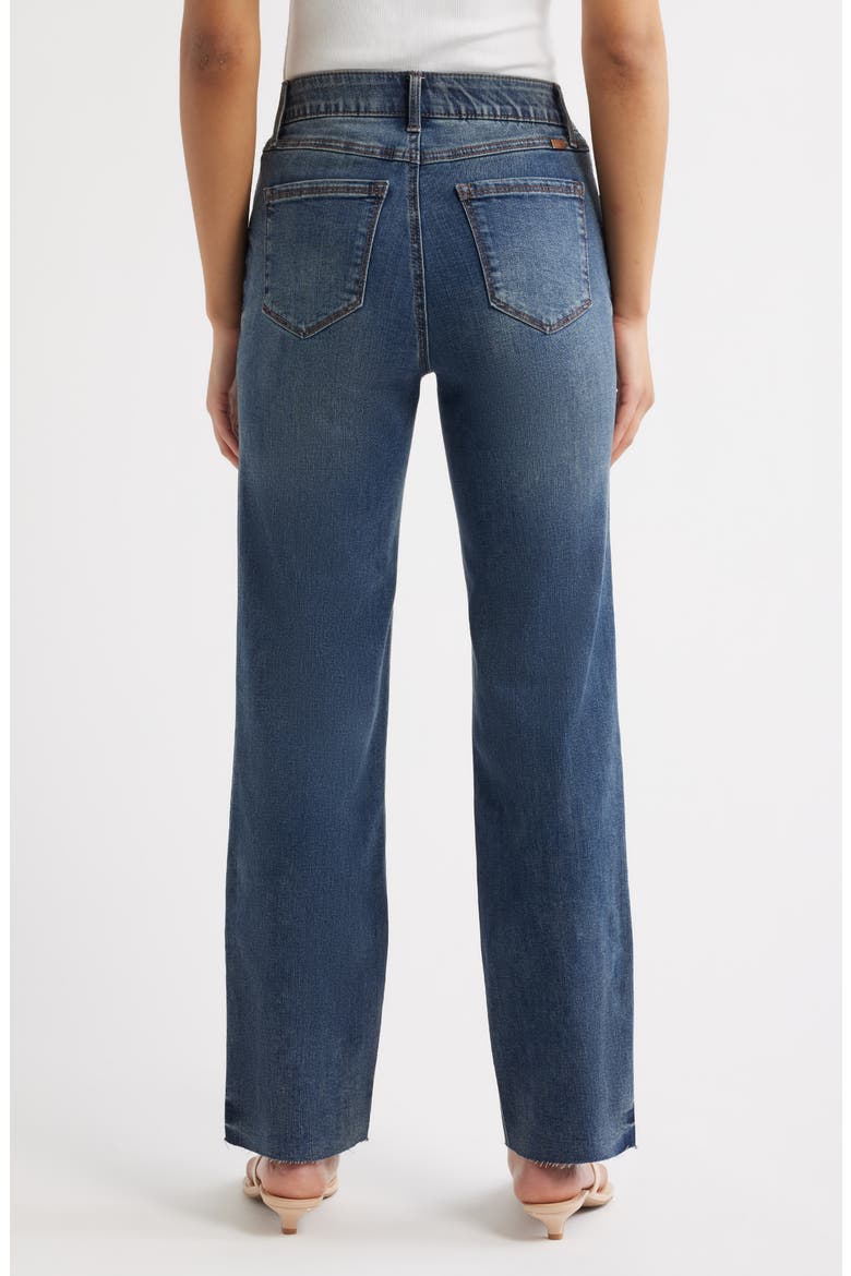 Magic Waistband High Waist Straight Leg Jeans, Alternate, color, ALLENTOWN