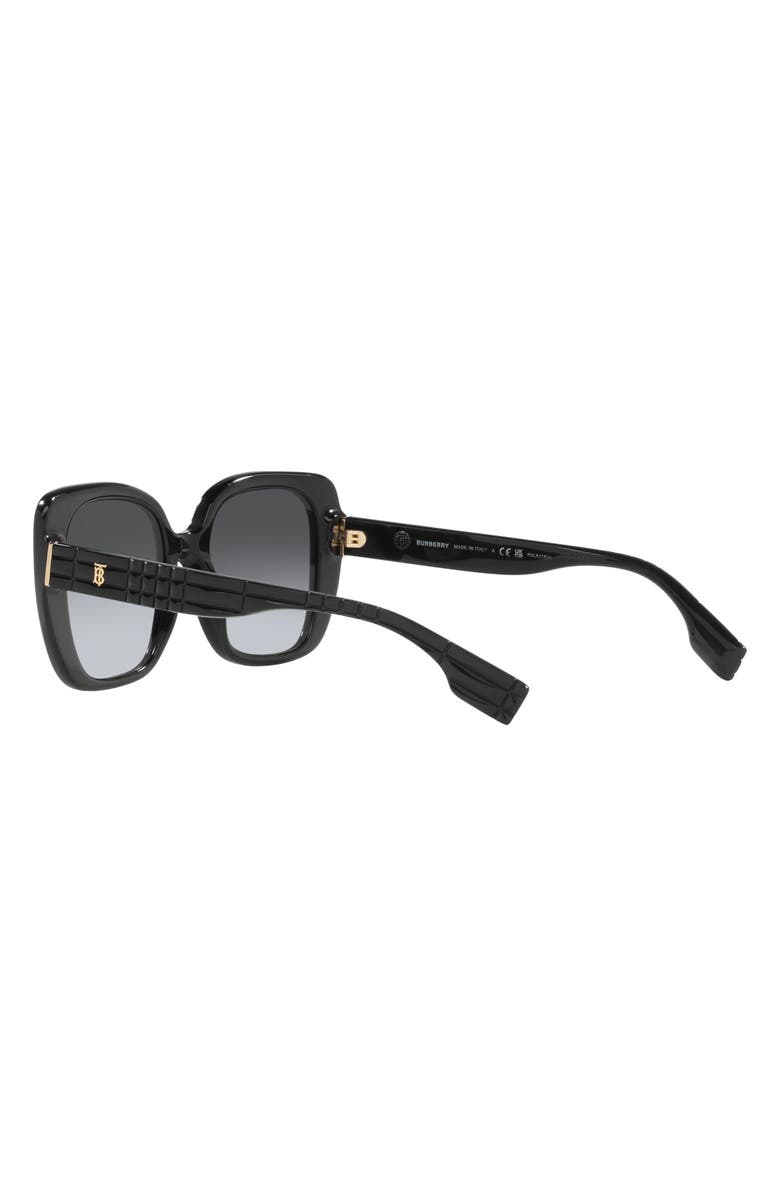Burberry 52mm Polarized Square Sunglasses, Alternate, color,