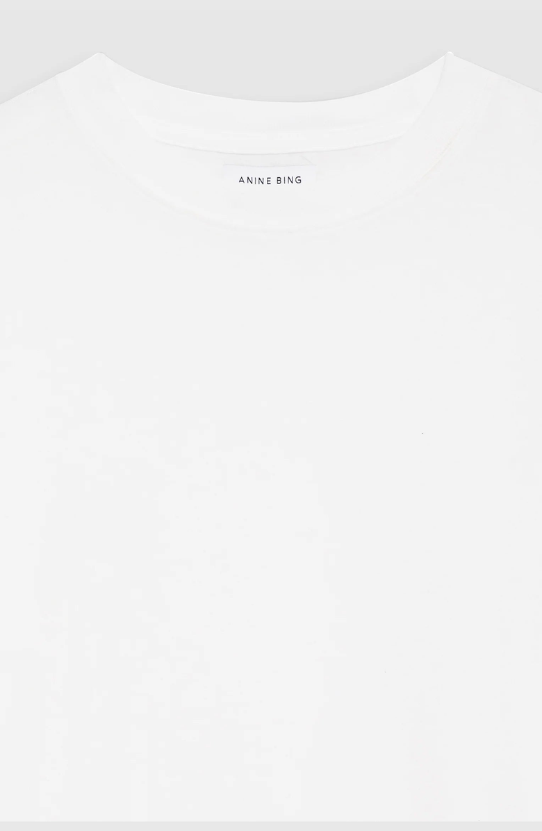 ANINE BING Lili Burnout Tee, Alternate, color, Burnout