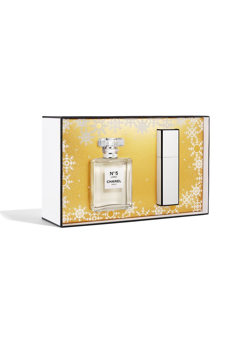 CHANEL N°5 L'EAU Eau de Toilette Twist and Spray Set, Main, color,