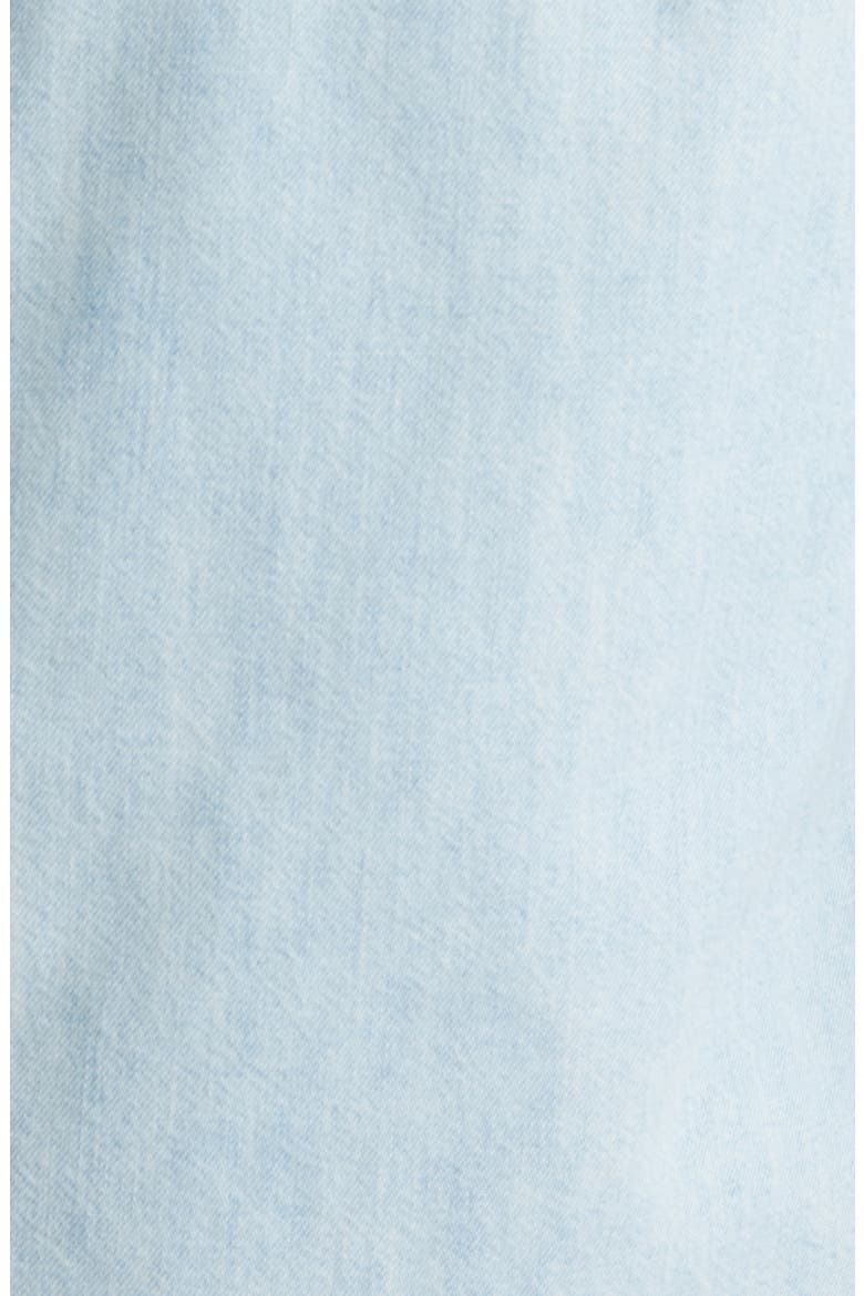 Denim Button-Up Shirt, Alternate, color, SUNBLEACHED