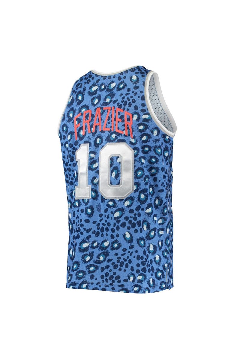 Mitchell & Ness Men's Mitchell & Ness Walt Frazier Blue New York Knicks 1969-70 Hardwood Classics Uninterrupted Swingman Jersey, Alternate, color, 