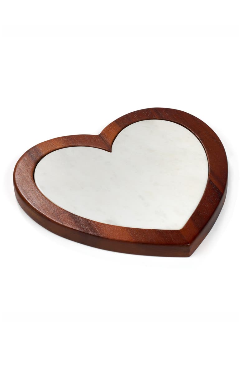 Eat Your Heart Out Cutting Board Set, Main, color, BROWN