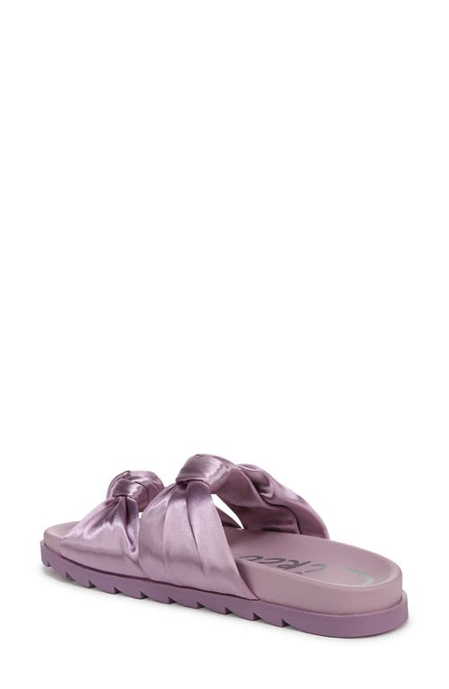 Circus Ny By Sam Edelman Estelle Double Knotted Footbed Sandals In Pale Orchid