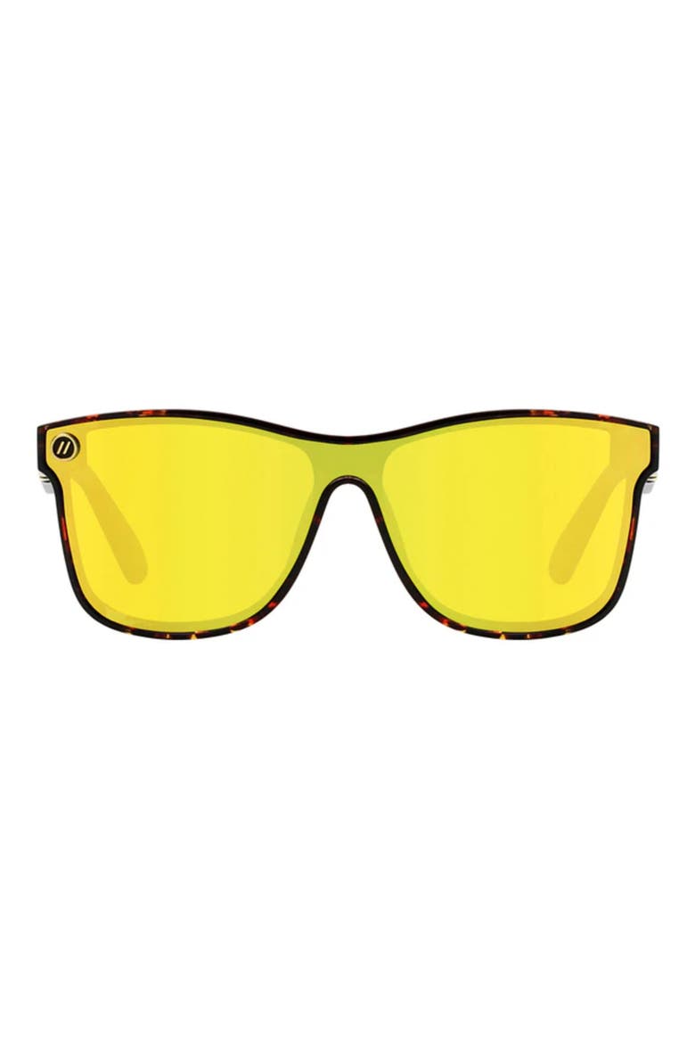 Millenia X2 99mm Polarized Square Sunglasses, Main, color, KEEN (GOLD)
