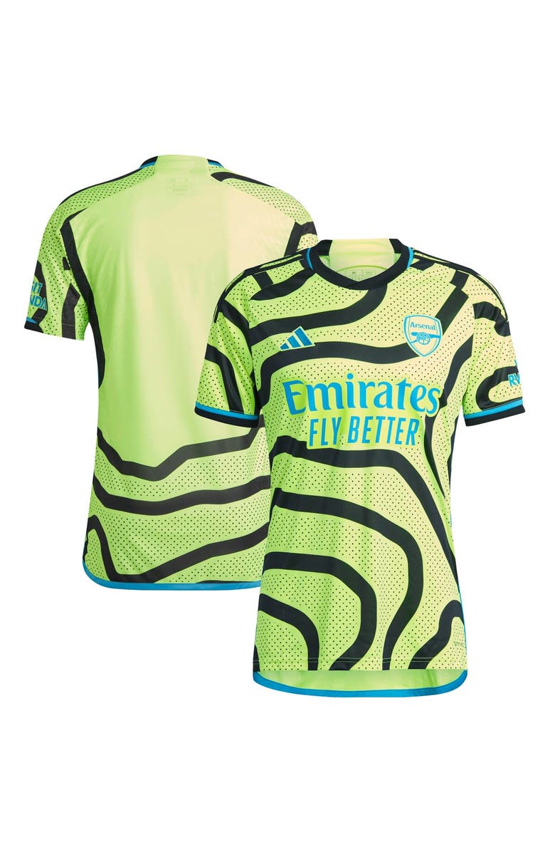 adidas Men's adidas Yellow Arsenal 2023/24 Away Replica Jersey, Alternate, color,
