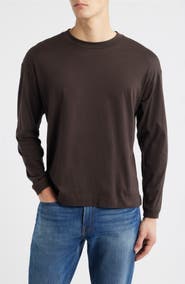 FRAME Light Long Sleeve Supima® Cotton T-Shirt
