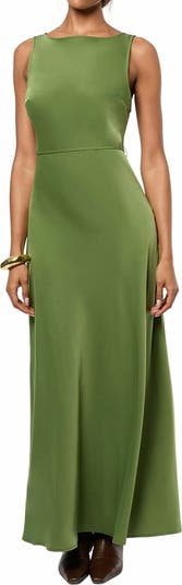 Boat Neck Slip Dress