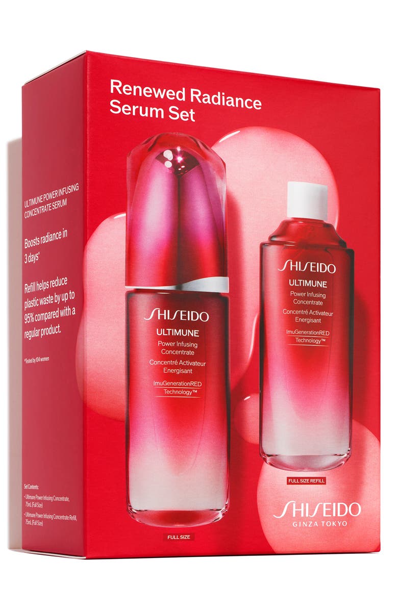 Shiseido Ultimune Power Infusing Concentrate Serum Refill Set USD $280 Value, Alternate, color, 