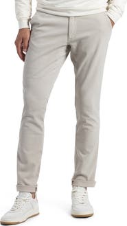 SOFT CLOTH Soft Hybrid Slim Fit Five-Pocket Stretch Canvas Pants