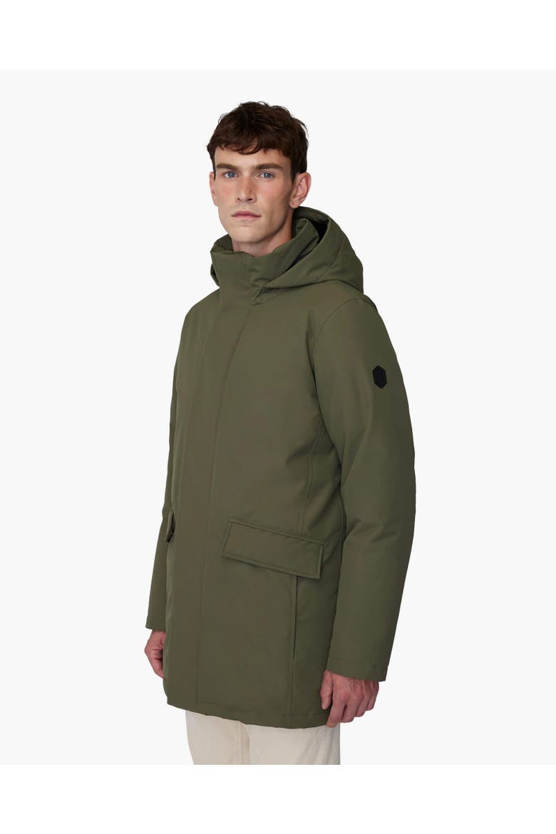CHAMPLAIN | Hooded Down Winter Jacket, Alternate, color, Olive
