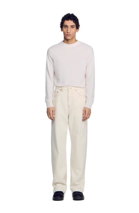 Baggy Contrast Jeans