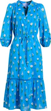 SUGARLIPS Jazleen Floral Print Midi Dress