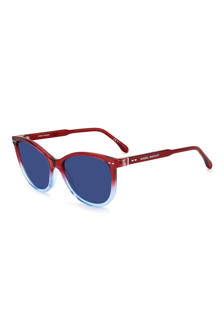Gradient Round Sunglasses, Alternate, color, 0K1G-KU