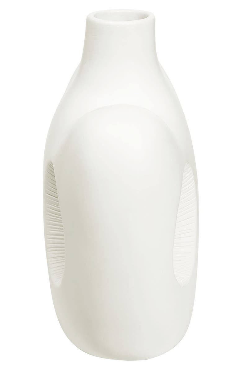 Renwil Mariner Decorative Ceramic Vase, Alternate, color, Off-White