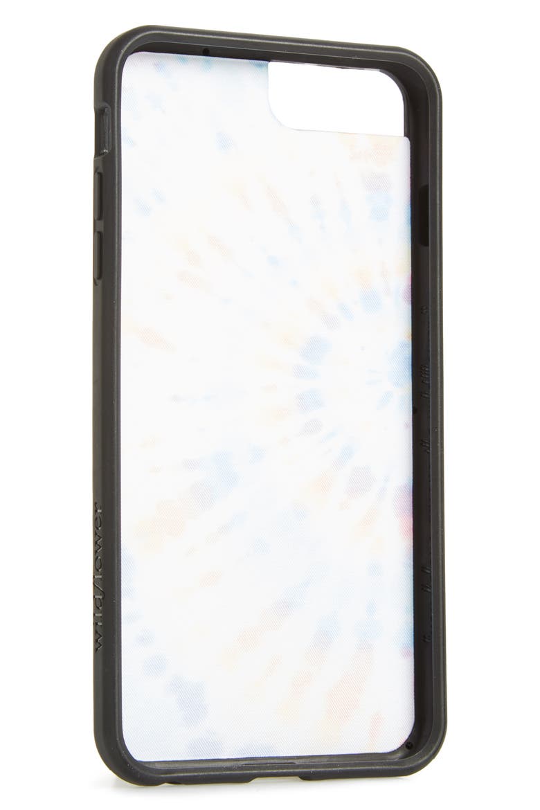Tie Dye iPhone 6/7/8 Plus Case, Alternate, color, WHITE MULTI
