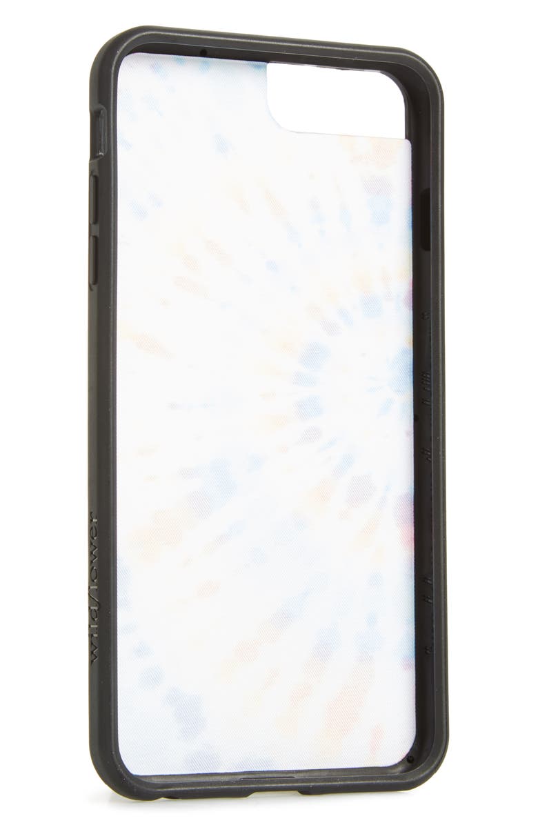 wildflower Tie Dye iPhone 6/7/8 Plus Case, Alternate, color, 