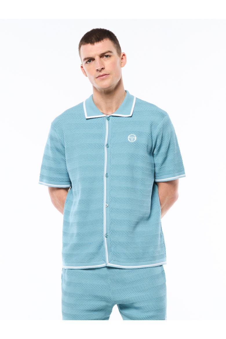 Riva Cabana Shirt, Main, color, STILLWATER