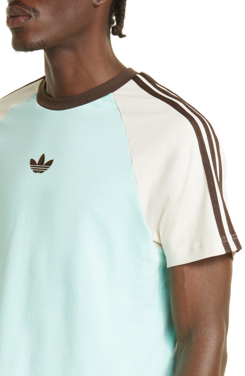 ADIDAS X WALES BONNER Trefoil Embroidered T-Shirt, Alternate, color, 