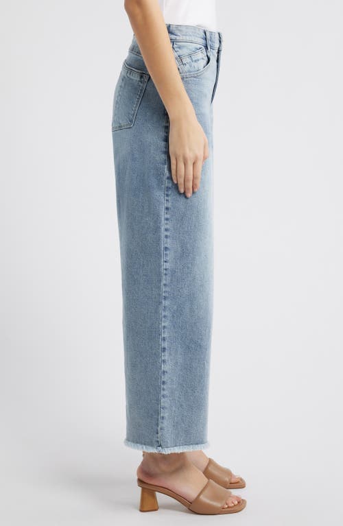 Wit & Wisdom Wyatt 'ab'solution Skyrise Wide Leg Jeans In Light Blue Artisanal