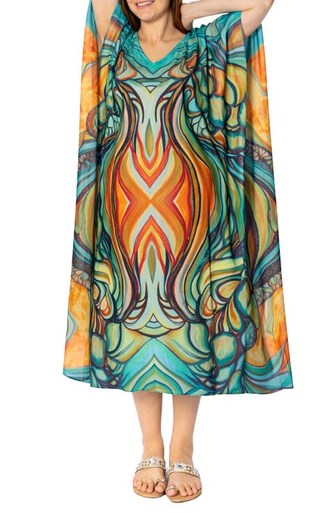 V-Neck Long Caftan