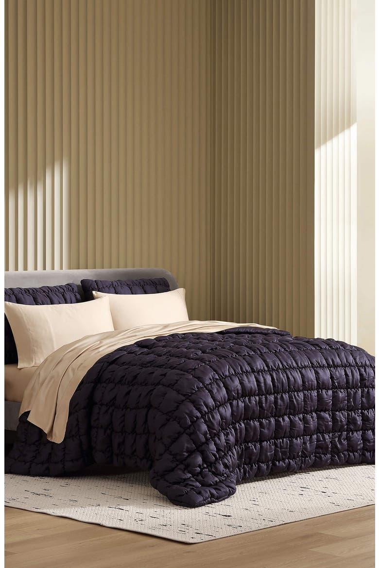 Puff Comforter, Alternate, color, BARITONE BLUE