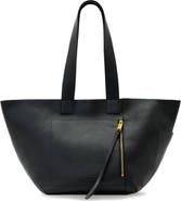 AllSaints Alba Leather/West Tote